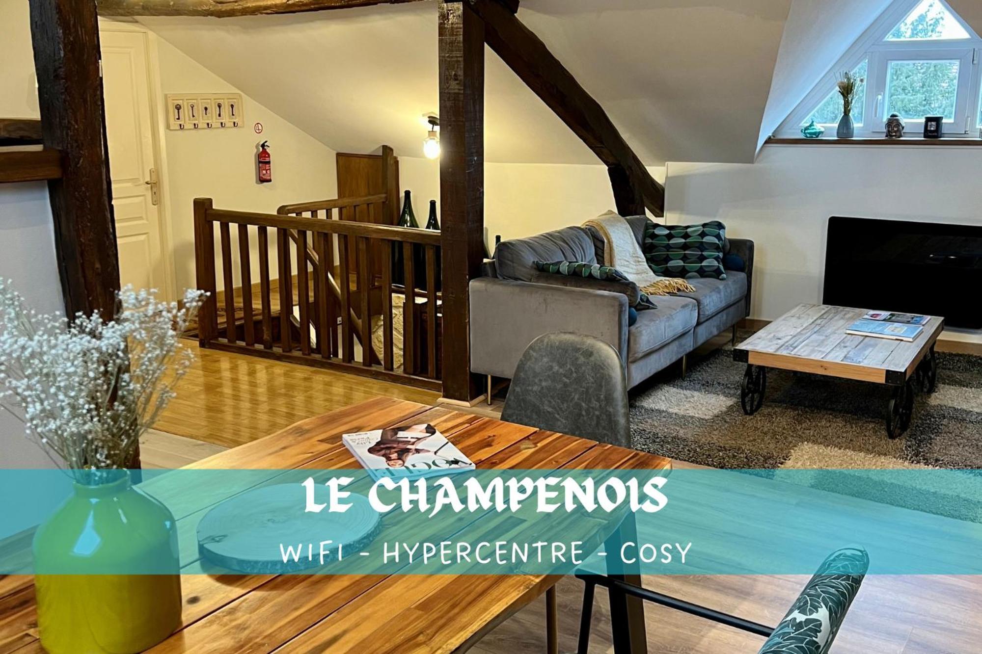 Le Champenois, Avenue De Champagne Apartment Epernay Bagian luar foto
